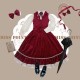 Miss Point Rose Doll Velvet High Waist Corset Skirt(Reservation/Full Payment Without Shipping)